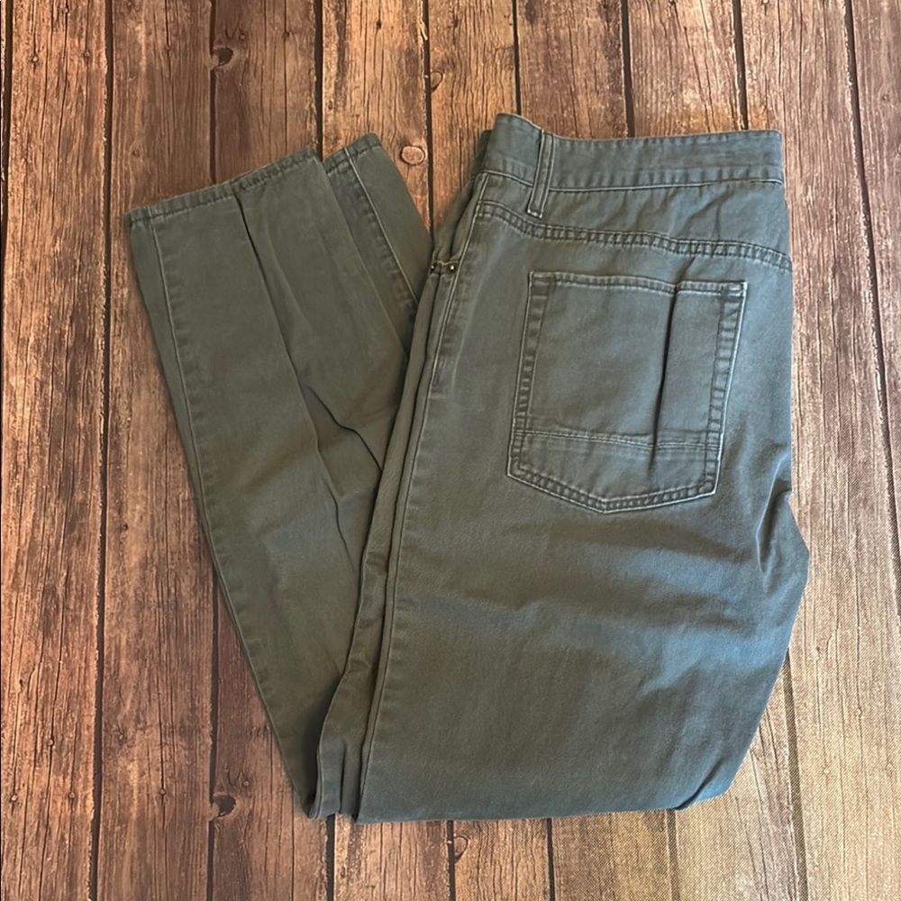 Mossimo Supply Co Gray Cotton Chinos Sz 36x34
